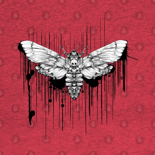 Ink Moth by fakeface